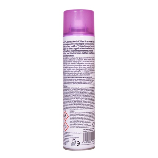 STV  Clothes Moth Killer - 300ml Aerosol