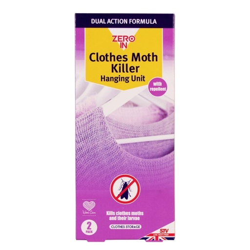 STV  Clothes Moth Killer Hanging Unit - Twinpack