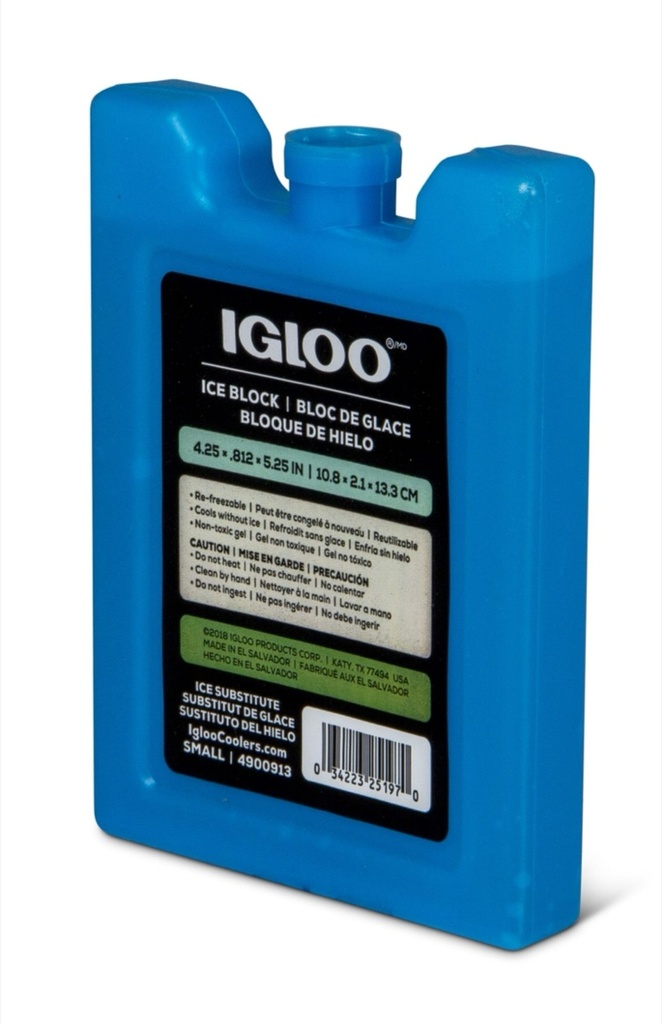 [00025197] IGLOO-Ice Block Small - Blue   Image 