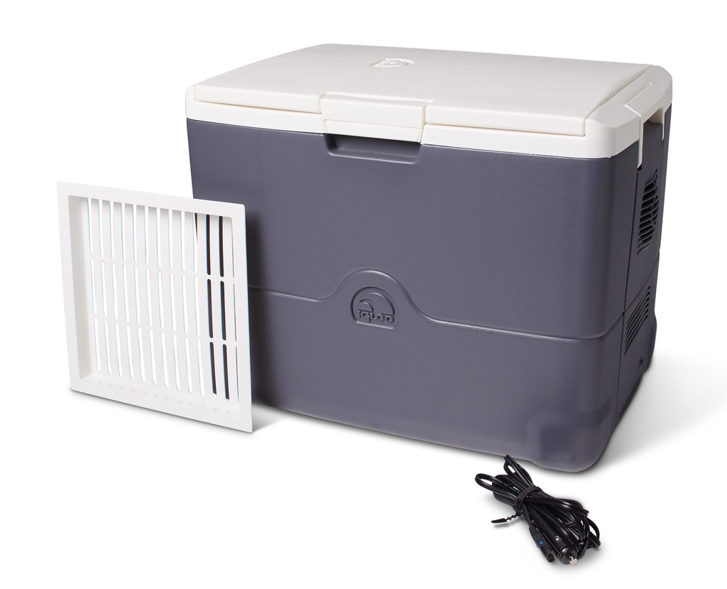 [00050375] IGLOO-Iceless Portable Electric 40 Qt Cooler - Carbonite Gray Image 