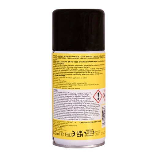 STV  Anti Mouse Lacquer - 300ml Aerosol
