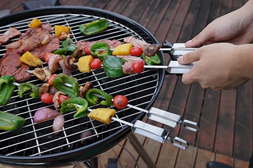 SABORR Saborr Stainless Steel Barbeque Skewers