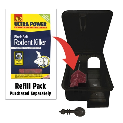 STV  Block Bait Rodent Killer Kit