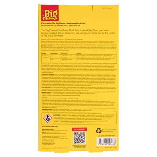 STV  Block Bait Rodent Killer Kit