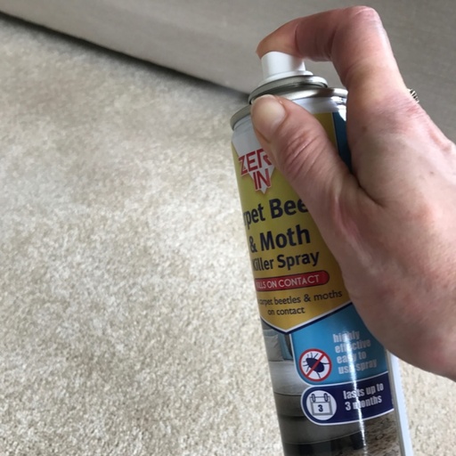 STV  Carpet Beetle & Moth Killer - 300ml Aerosol