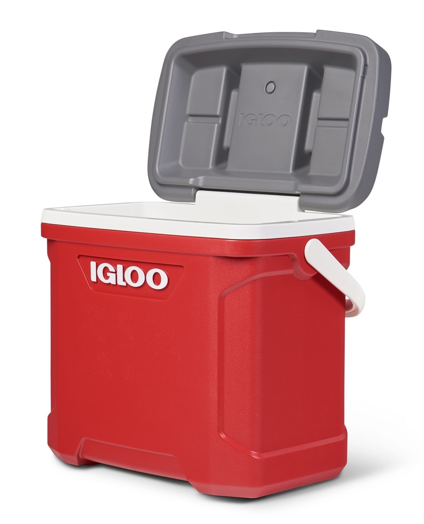 [00050334] IGLOO-Latitude 30 Cooler Box - Industrial Red /Meteorite Image 