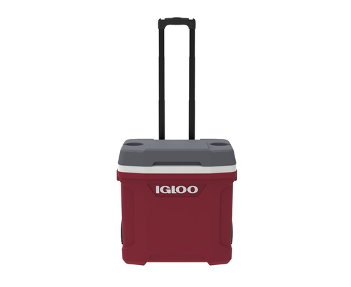 IGLOO-Latitude 30 Roller Cooler - Industrial Red /Meteorite - DISC
