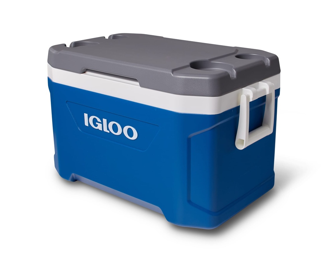 [00050338] IGLOO-Latitude 52 Cooler Box - Indigo Blue / Meteorite Image 