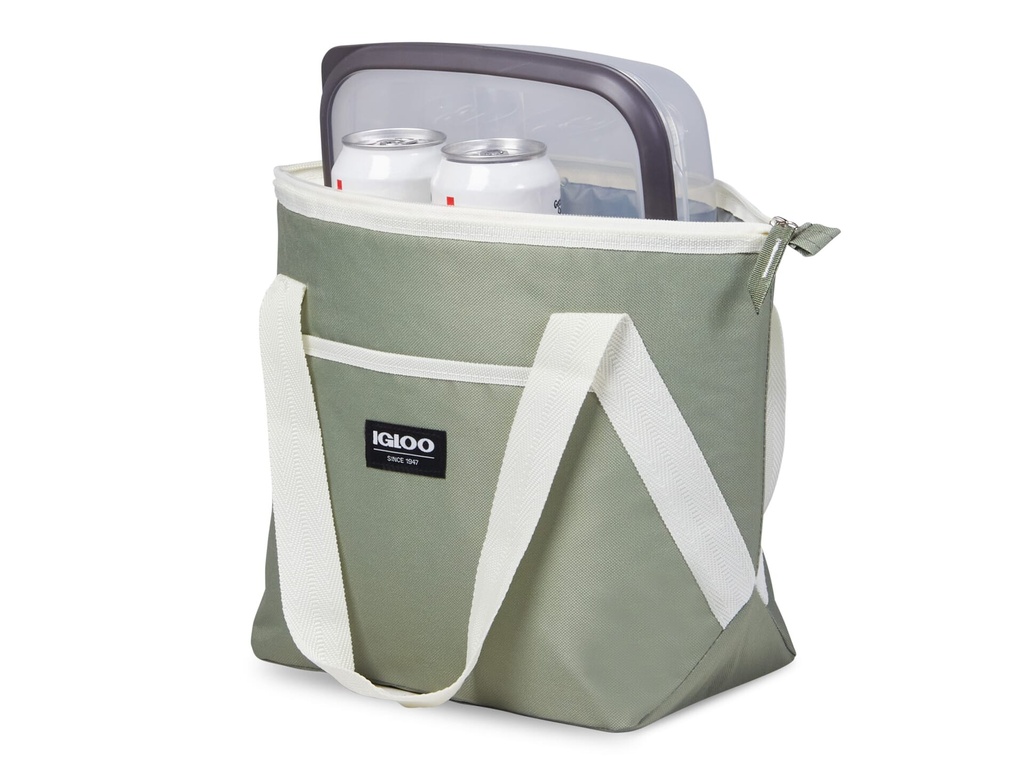 [00066426] IGLOO-Lunch+ Tote Cooler Bag - Oil Green  Image 