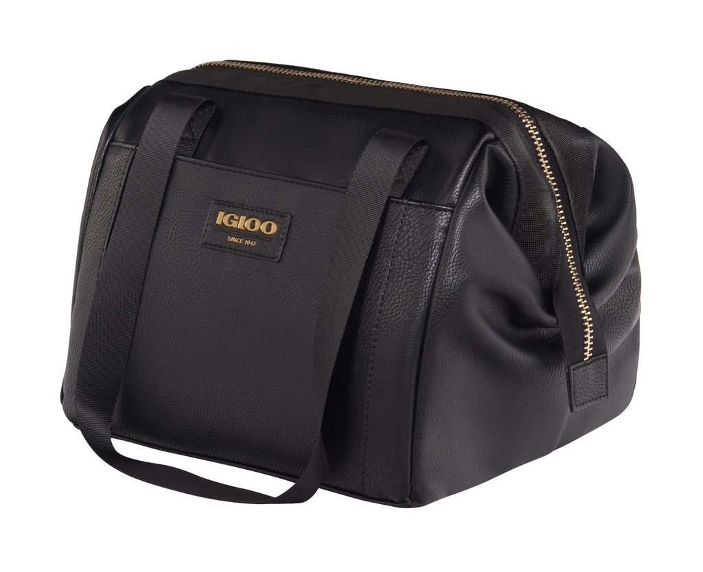 [00061160] IGLOO-Luxe® Lunch Tote Cooler Bag - Black  Image 