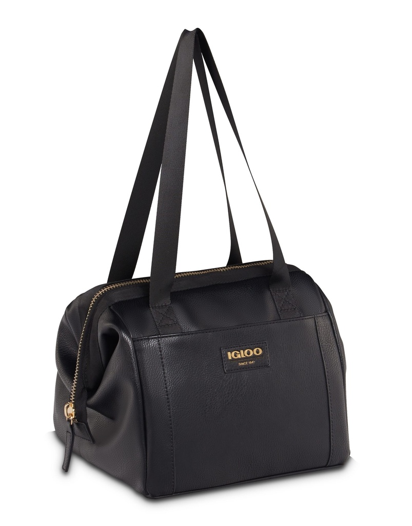 [00061160] IGLOO-Luxe® Lunch Tote Cooler Bag - Black  Image 