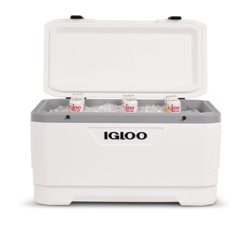 IGLOO-Latitude Marine Ultra 100 Cooler Box - White / Moonscape Gray