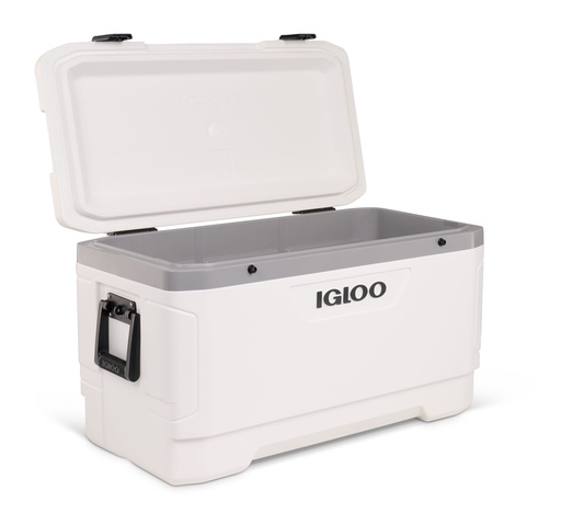 IGLOO-Latitude Marine Ultra 100 Cooler Box - White / Moonscape Gray