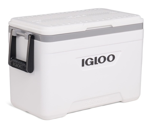 IGLOO-Latitude Marine Ultra 25 Cooler Box - White / Moonscape Gray