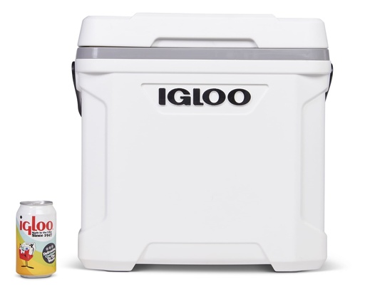 IGLOO-Latitude Marine Ultra 30 Cooler Box - White / Moonscape Gray