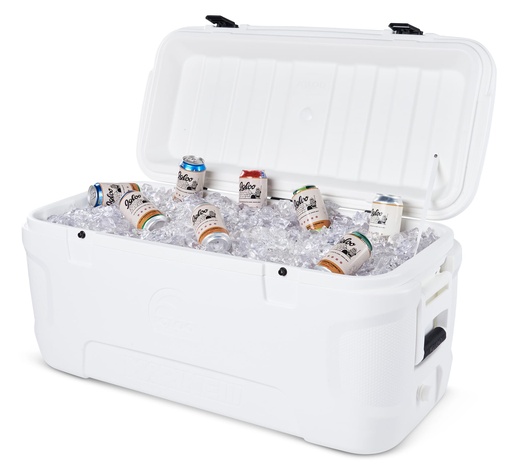 IGLOO-Marine Contour 120 White Cooler Box - White  DISC