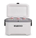 [00050541] IGLOO-Latitude Marine Ultra 54 Cooler Box - White / Moonscape Gray Image 