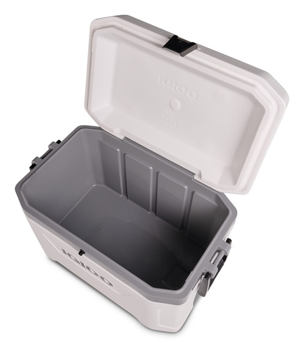 IGLOO-Latitude Marine Ultra 54 Cooler Box - White / Moonscape Gray