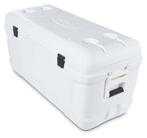 IGLOO-Marine Contour 150 Qt Cooler Box - White DISC