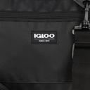 [00066148] IGLOO-MaxCold Evergreen Snapdown 12-Can Cooler Bag - Black  Image 