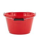 [B4/GP/R] Red Gorilla - Plas - Gorilla Plas 10L Feed Bucket Red Image 
