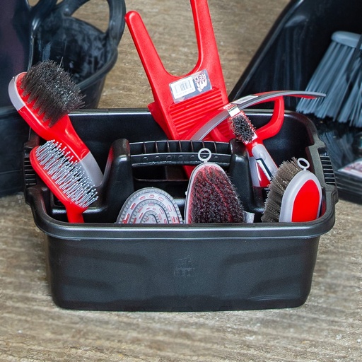 Red Gorilla - Plastic Tote Tray - Tidee Tray Black