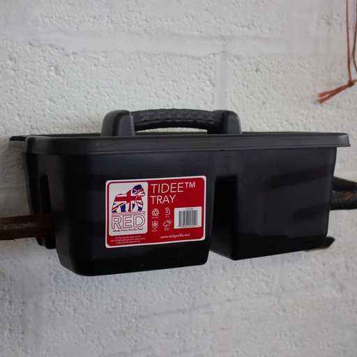 Red Gorilla - Plastic Tote Tray - Tidee Tray Black