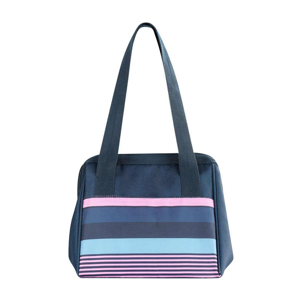 [00066228] IGLOO-Leftover Lunch Opp Print Basics - Navy Stripe Image 