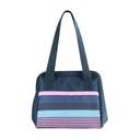 [00066228] IGLOO-Leftover Lunch Opp Print Basics - Navy Stripe Image 