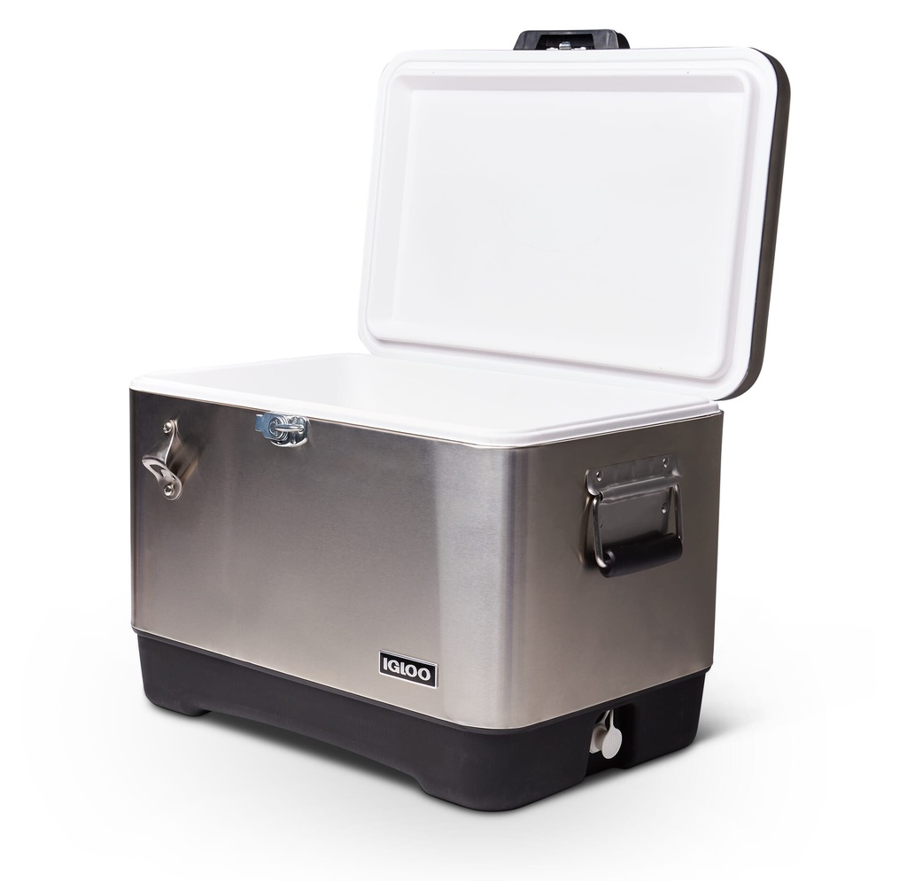 [00050075] IGLOO-Legacy 54 Qt Cooler Box - White  Image 