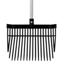 [118M.PC.D/BK] Red Gorilla - PC Bedding Fork D-Handle - Black Image 