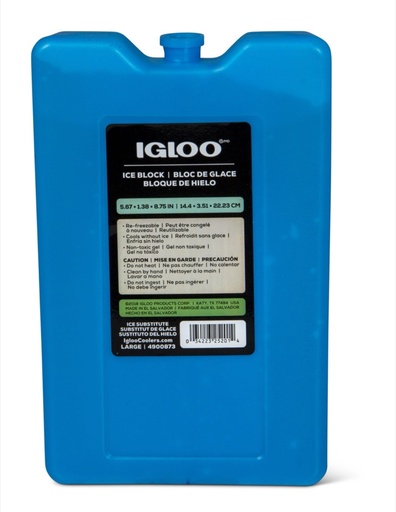 IGLOO-Maxcold Ice Large Freeze Block - Blue  