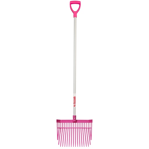 Red Gorilla - PC Bedding Fork D-Handle - Pink (D Handle)