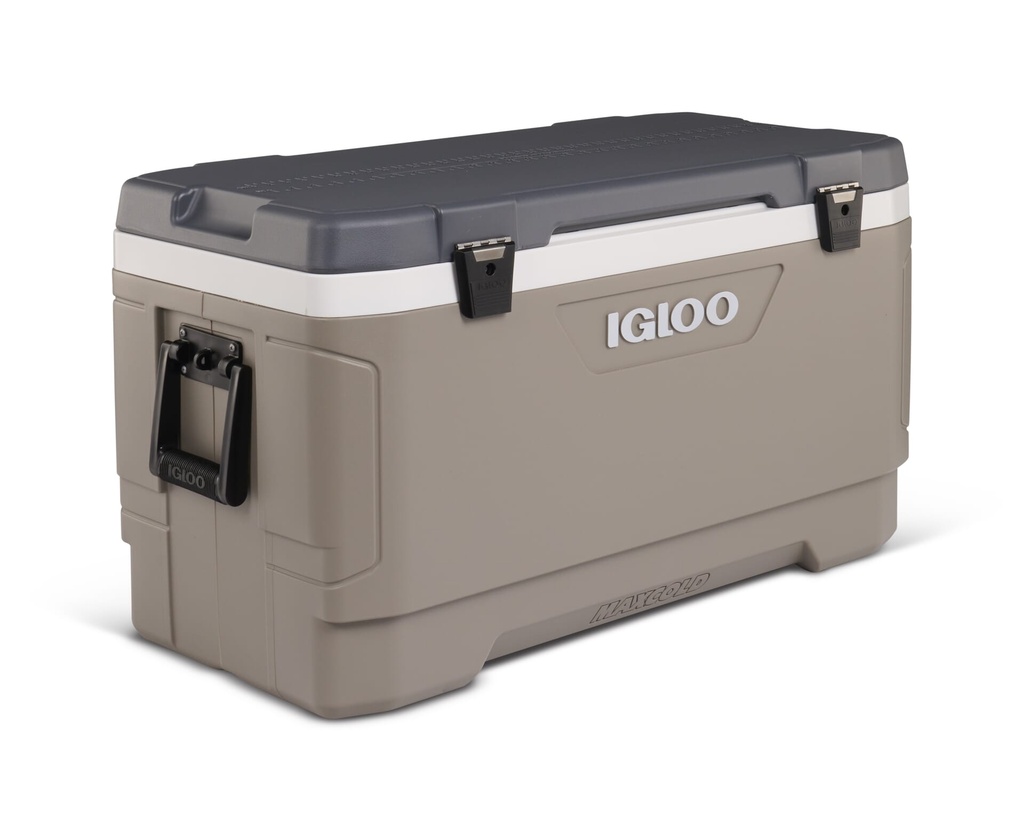 [00050535] IGLOO-Maxcold Latitude 100 Cooler  - Sandstone/Carbonite Image 