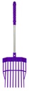 [TD400/P] Red Gorilla - Tidee Children's Bedding Fork - Children's Bedding Fork PURPLE Image 