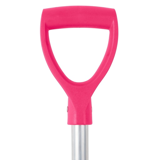 Red Gorilla - PC Bedding Fork Short D-Handle - Pink (Short Handle)