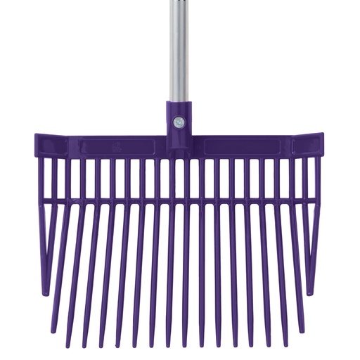 Red Gorilla - PC Bedding Fork Short D-Handle - Purple (Short Handle)