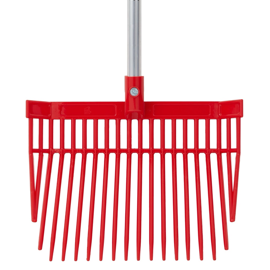 [118M.PC.SM/R] Red Gorilla - PC Bedding Fork Short D-Handle - Red (Short Handle) Image 