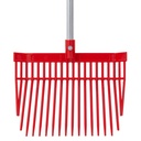 [118M.PC.SM/R] Red Gorilla - PC Bedding Fork Short D-Handle - Red (Short Handle) Image 