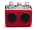 [00027533] IGLOO-Playmate Classic Kool Tunes Cooler - Red - Red Star  Image 