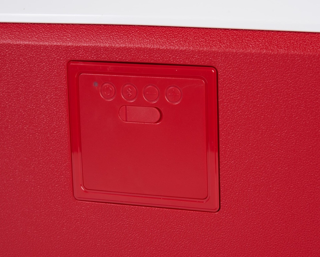 [00027533] IGLOO-Playmate Classic Kool Tunes Cooler - Red - Red Star  Image 