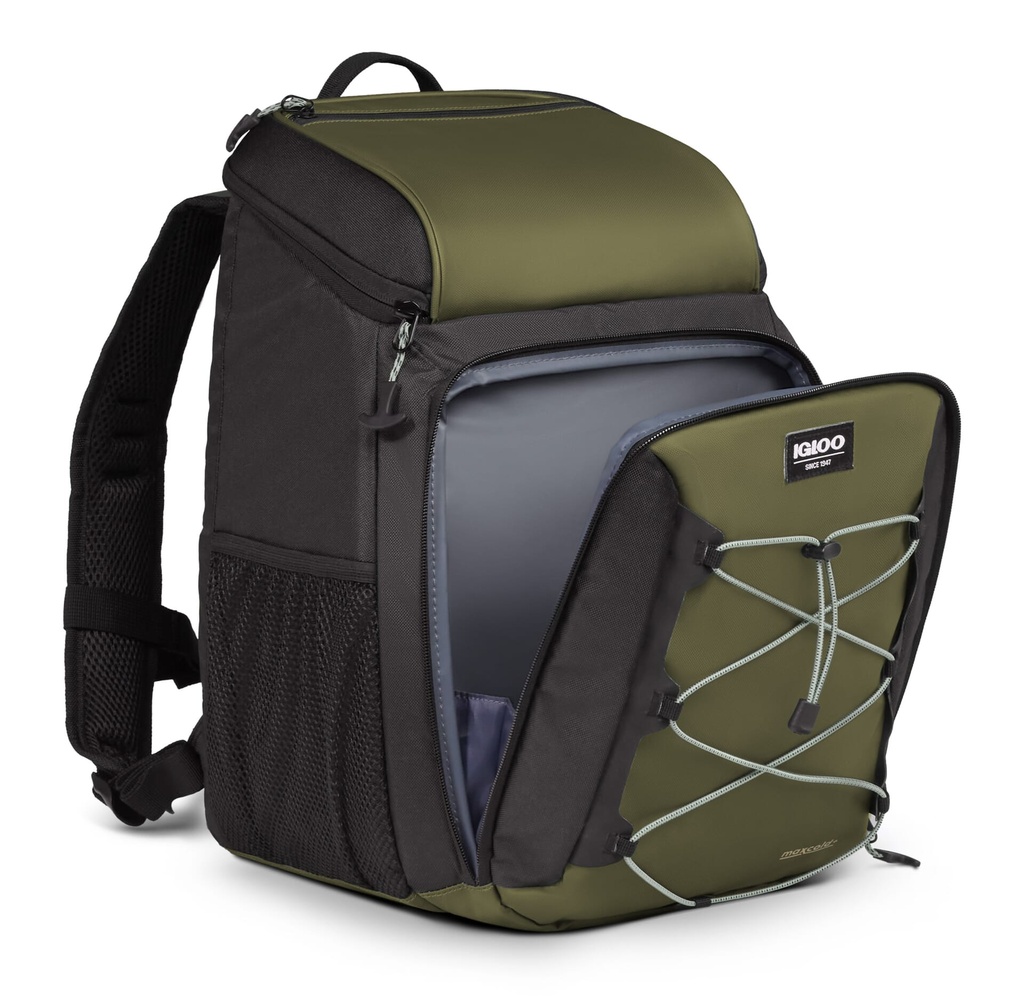 [00066318] IGLOO-Maxcold Voyager 30 Backpack - Olive Image 
