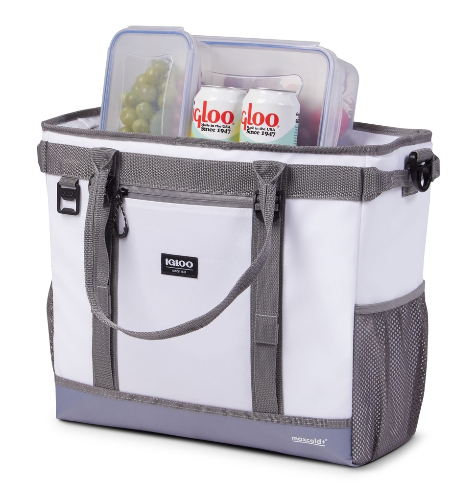 [00061358] IGLOO-Maxcold+ Ascent 30-Can Tote - White  Image 