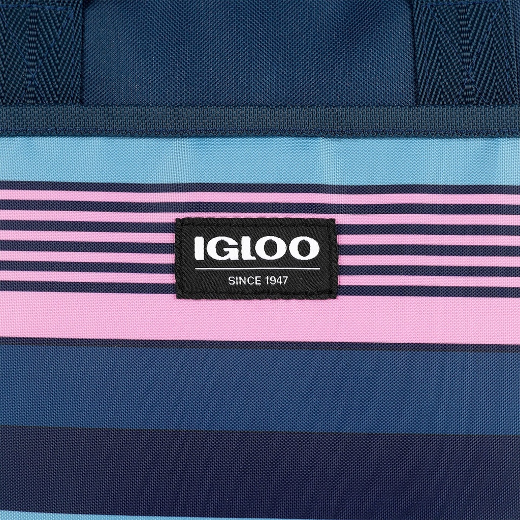 [00166252] IGLOO-Mini Essential Opp Print Basics - Navy Stripe Image 