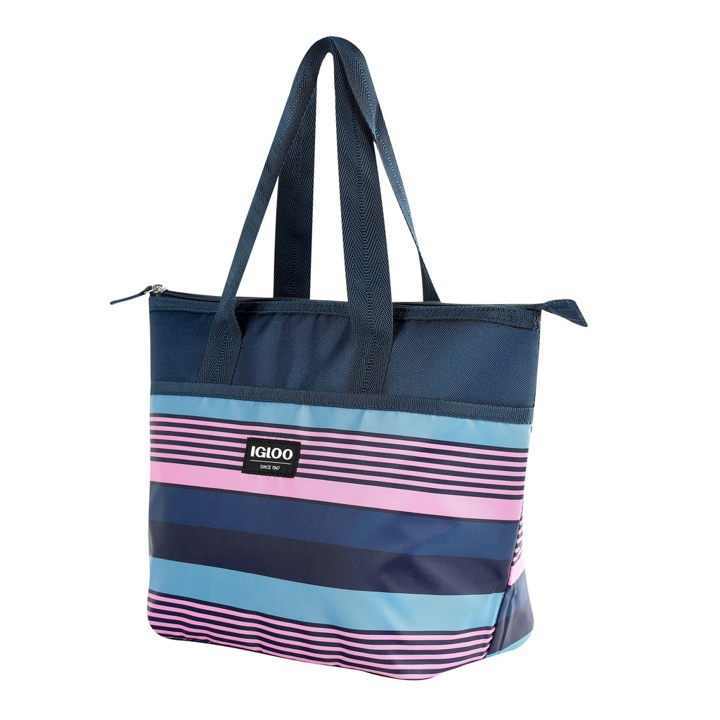 [00166252] IGLOO-Mini Essential Opp Print Basics - Navy Stripe Image 