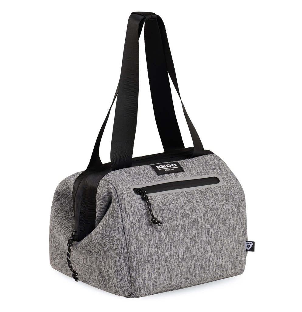 [00062111] IGLOO-Moxie Leftover Lunch 9-Can Cooler Bag - Gray  Image 