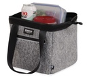 [00062111] IGLOO-Moxie Leftover Lunch 9-Can Cooler Bag - Gray  Image 
