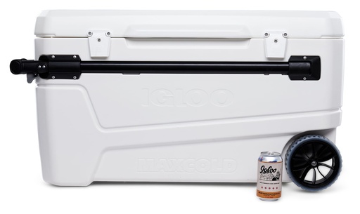 IGLOO-Sunset Glide 110 Qt Cooler Box - White 