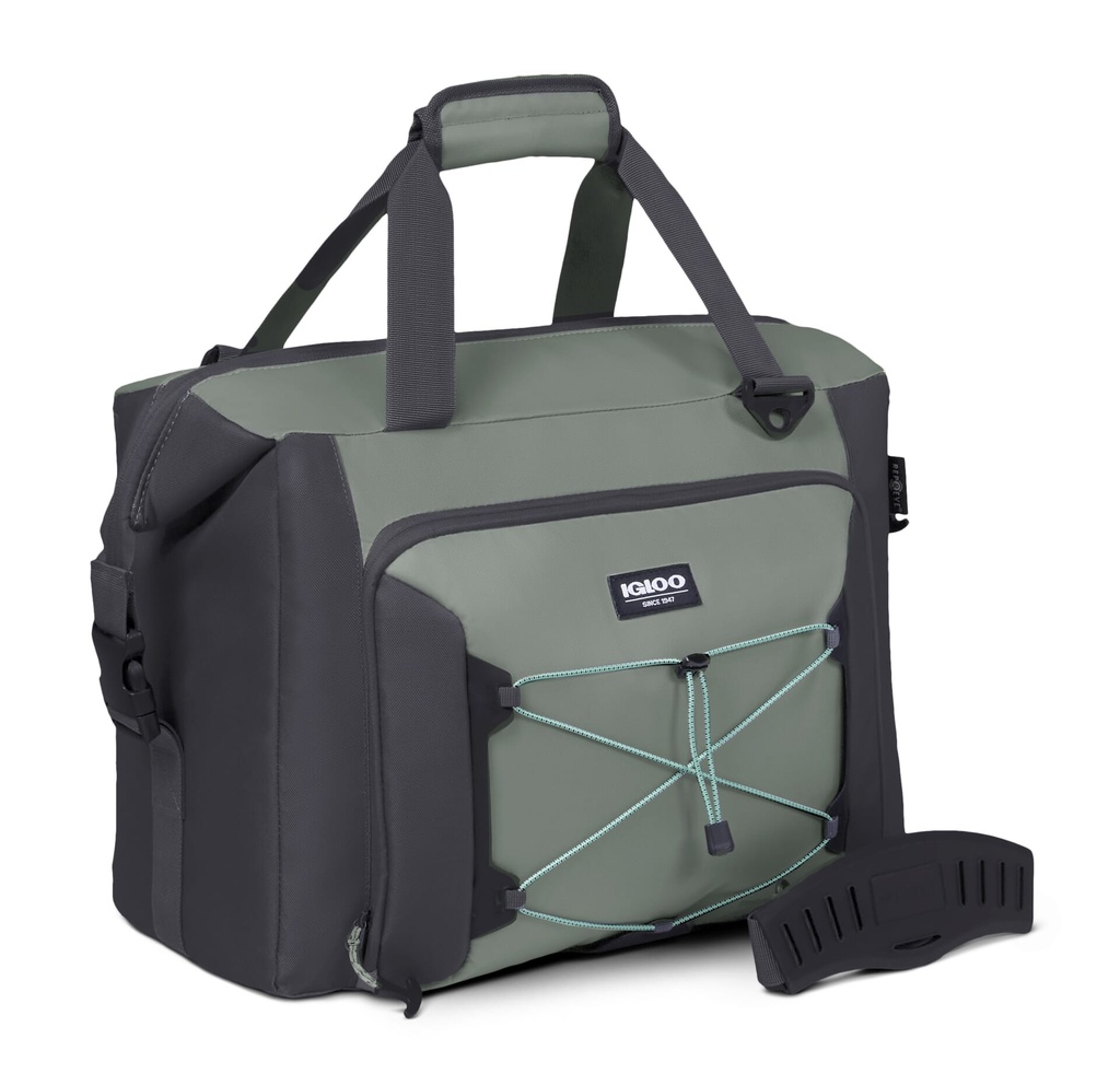 [00066312] IGLOO-Snapdown 36 Maxcold Voyager Cooler Bag - Gray  Image 