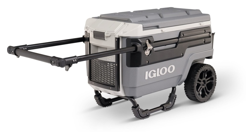 [00034705] IGLOO-Trailmate® Journey 70 Qt Cooler Box - Gray/Black Image 